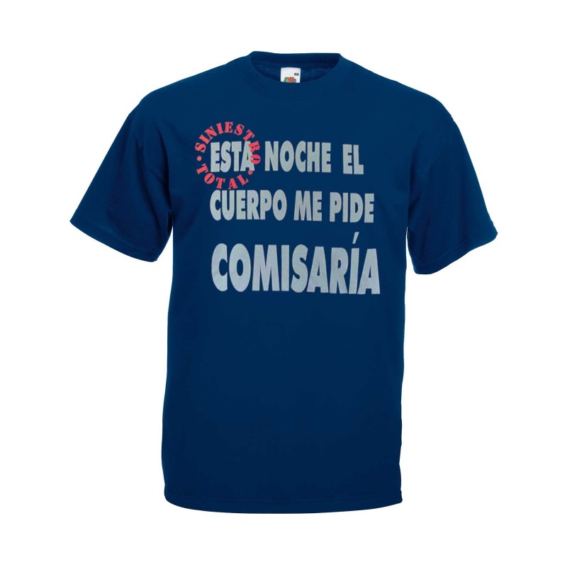 Camiseta Comisaría Azul