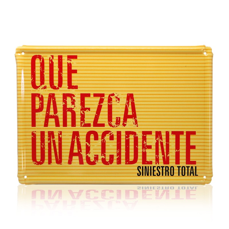 Placa Accidente